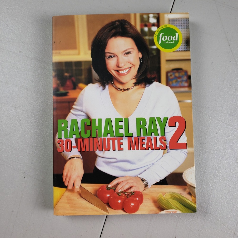 Rachael Ray 30-Minute Meals 2 Cookbook Food Network Paperback 2003 1891105108